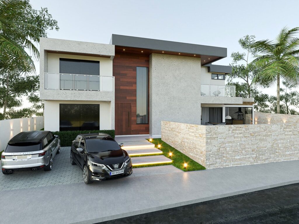 projeto para construir casa - Descubra projetos exclusivos para residências e comércios de até 500m² em Caraguatatuba. casa na cocanha - arquitetura e construção