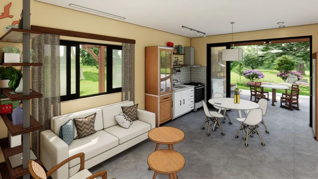 projeto arquitetura tiny house